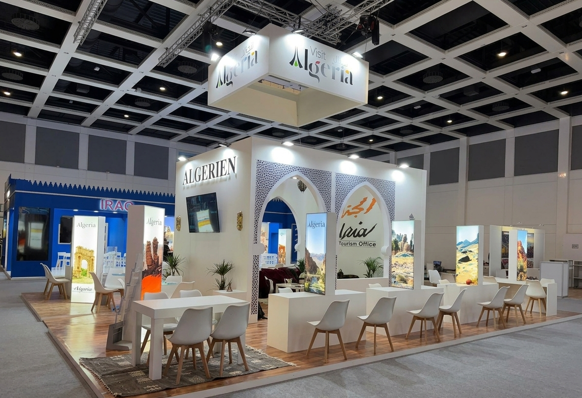 Algeria exhibition pavilion